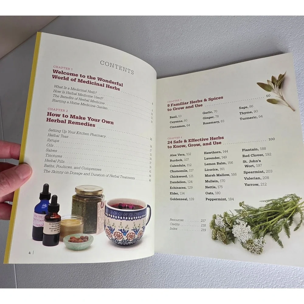 Rosemary Gladstar Medicinal Herbs Book Beginner Guide Paperback Garden Homestead